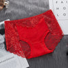 Women's Cotton Underwear Panties Sexy Lace Mid-Waist Hollow Female Briefs Hip Lift Underpants For Lady Plus Size Lingerie ssy58 - Sabreeonline
