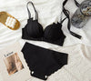 Push Up Bra Silk Panties Set - Sabreeonline