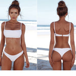 Biquinis Swimwear 2023 Women Bikini Set Hollow Out Swimsuit Padded Monokini Badpak Dames Maillot De Bain Mujer Banador Femme
