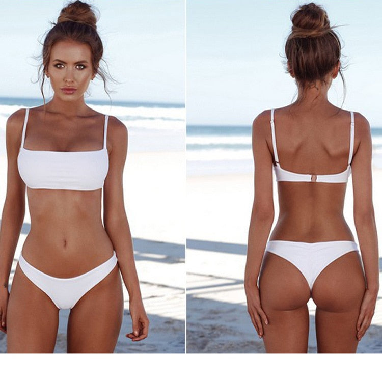 Biquinis Swimwear 2023 Women Bikini Set Hollow Out Swimsuit Padded Monokini Badpak Dames Maillot De Bain Mujer Banador Femme
