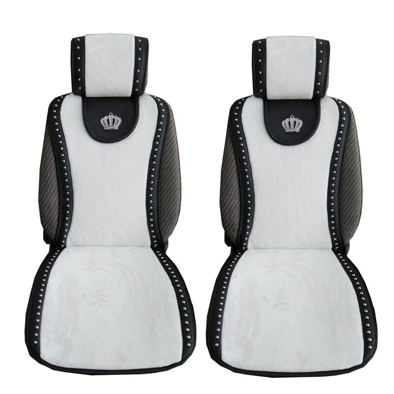 Universal Car Seat Covers Styling Crown Rivet - Sabreeonline