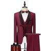 Tuxedos Formal Groom Jacket Pants Vest Suit - Sabreeonline