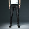 2022 New Men&#39;s Skinny White Jeans Fashion Casual Elastic Cotton Slim Denim Pants Male Brand Clothing Black Gray Khaki - Sabreeonline
