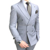 Slim Fit Men Suits Tuxedo with Peaked Lapel - Sabreeonline