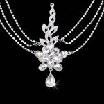 New Wedding Tiara Tassel Bridal hair Jewelry Luxury hair accessories - Sabreeonline