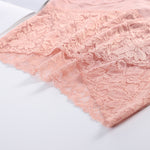 V-neck High Waist Underwear Women Cotton Lace Panties Hot Temptation Girls Belly Briefs - Sabreeonline