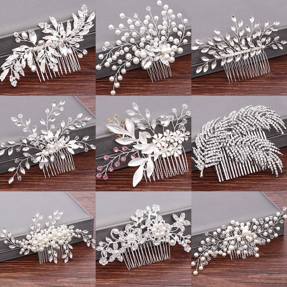 Wedding Hair Combs Bridal Hair Accessories - Sabreeonline