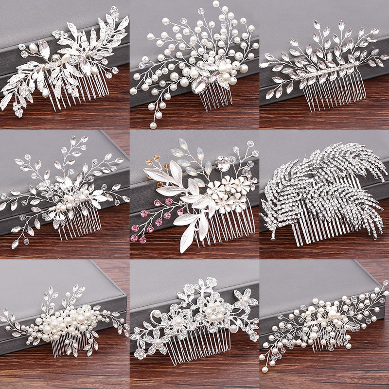Wedding Hair Combs Bridal Hair Accessories - Sabreeonline