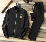 Sportswear Set Fashion Cotton Zipper Outdoor Embroidery - Sabreeonline