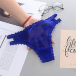 Summer Thin Panties Sexy Hollow Out Women&#39;s Lace Seamless Underwear Low Waist Lingerie G-String Breathable Comfort Lady Briefs - Sabreeonline