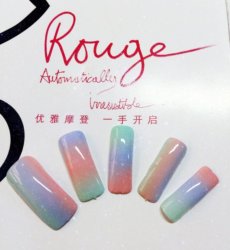 OPHIR 30 Colors Airbrush Nail Polish Gel for Airbrush Manicure UV LED Gel Alcohol Base 3 Step Nail Art Polish Gel S001-S030 - Sabreeonline