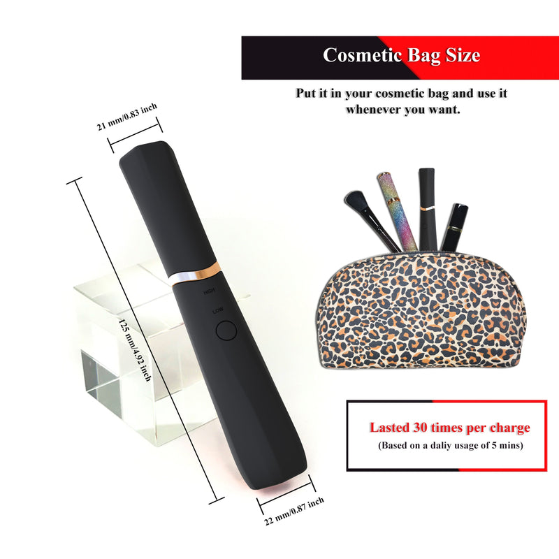 TinWong New  Heated  Electric Eyelash Curler USB Rechargeable Portable Long-Lasting - Sabreeonline