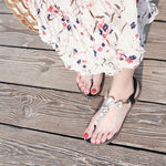 Flat Sandals Diamond Beach Footwear - Sabreeonline