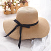 Women Big Wide Brim Beach Hat - Sabreeonline