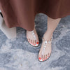 Flat Sandals Diamond Beach Footwear - Sabreeonline
