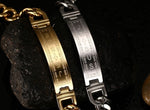 Gold-Color Bracelets Bangles Fashion Men Jewelry Jesus Cross - Sabreeonline