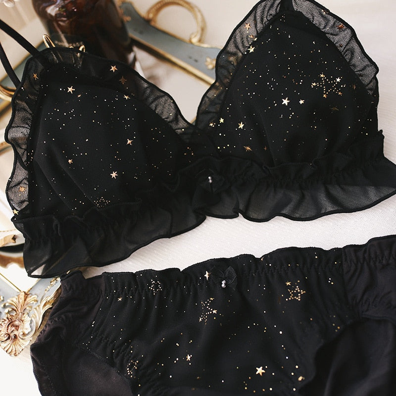 Sexy Bralette Panties Set - Sabreeonline