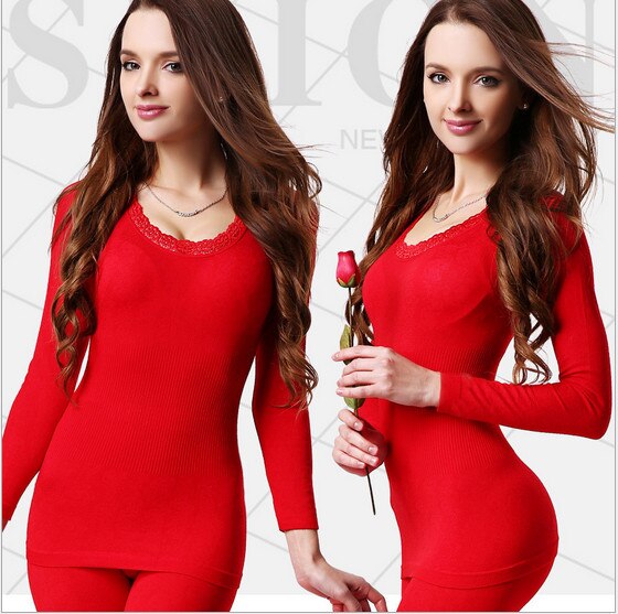 Thermal Elastic Pajama Set - Sabreeonline