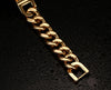 Gold-Color Bracelets Bangles Fashion Men Jewelry Jesus Cross - Sabreeonline