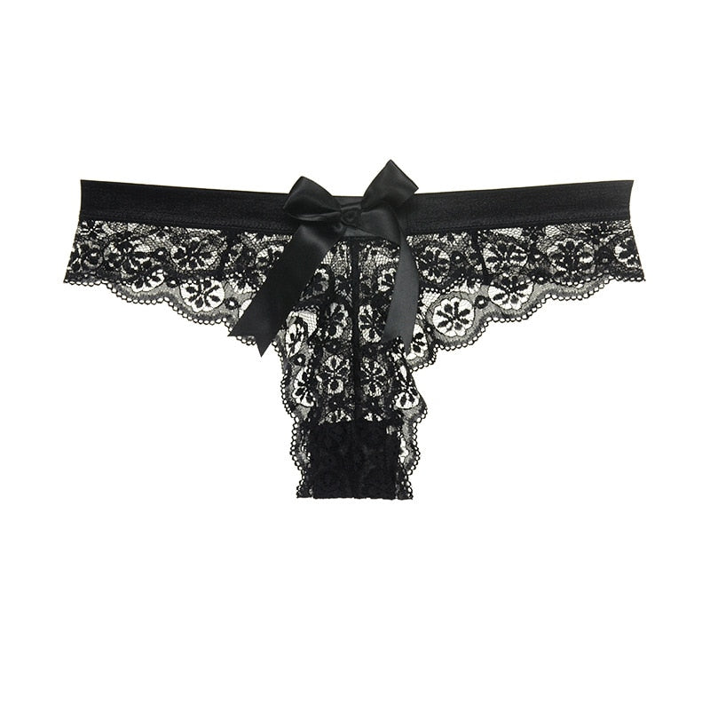 Sexy T-back Thong Sheer Panties - Sabreeonline