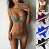Biquinis Swimwear 2023 Women Bikini Set Hollow Out Swimsuit Padded Monokini Badpak Dames Maillot De Bain Mujer Banador Femme