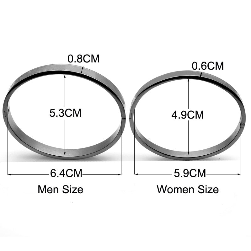 Luxury Brand Stainless-Steel Screw Bracelets - Sabreeonline