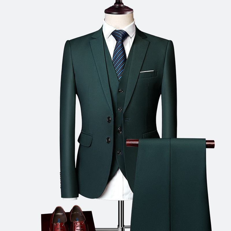 Luxury 3-piece fashion Suit - Sabreeonline