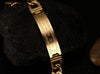 Gold-Color Bracelets Bangles Fashion Men Jewelry Jesus Cross - Sabreeonline