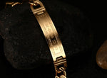 Gold-Color Bracelets Bangles Fashion Men Jewelry Jesus Cross - Sabreeonline