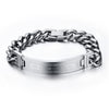 Gold-Color Bracelets Bangles Fashion Men Jewelry Jesus Cross - Sabreeonline