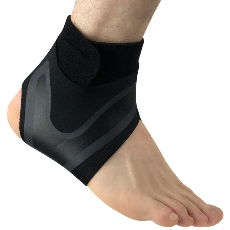 Sport Ankle Support Brace Elastic High Protect Guard Band Safety Running Basketball Fitness Foot Heel Wrap Bandage# - Sabreeonline