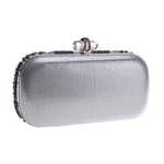 Women Clutch Party Luxury Blue Evening Bag Wedding Purse Crystal Chain Shoulder Bag High Quality Rhinestone Female Clutch - Sabreeonline