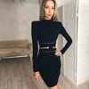 Long Sleeve Bandage Dresses - Sabreeonline