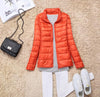 Winter Women Lightweight White Duck Down Jacket - Sabreeonline