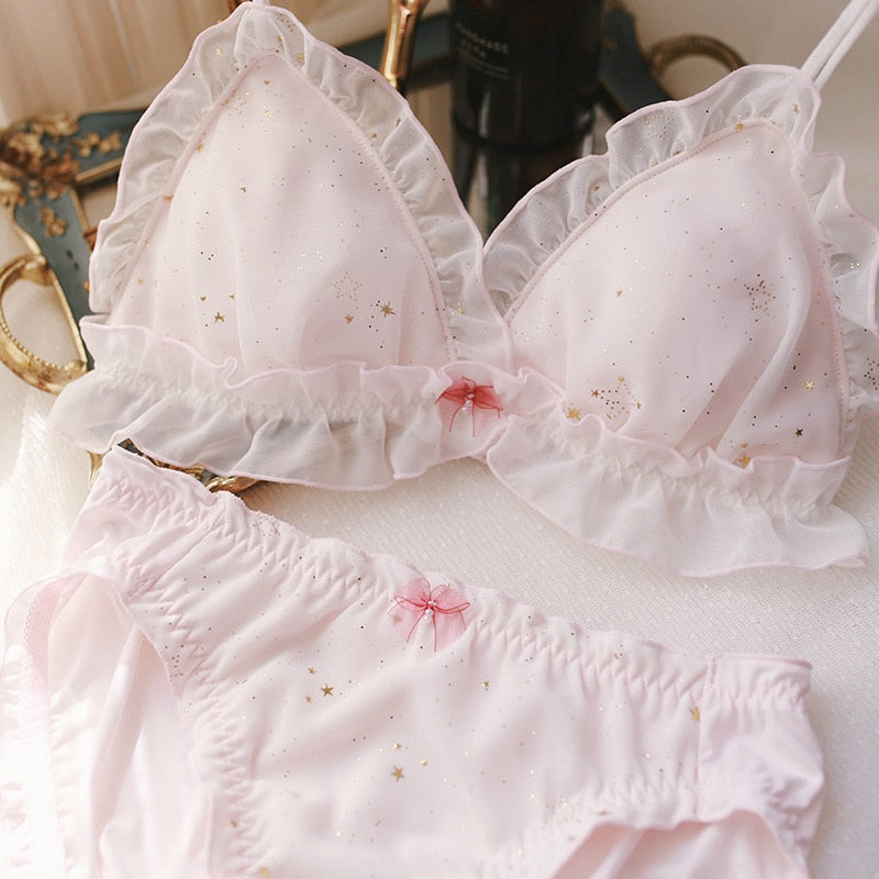 Sexy Bralette Panties Set - Sabreeonline