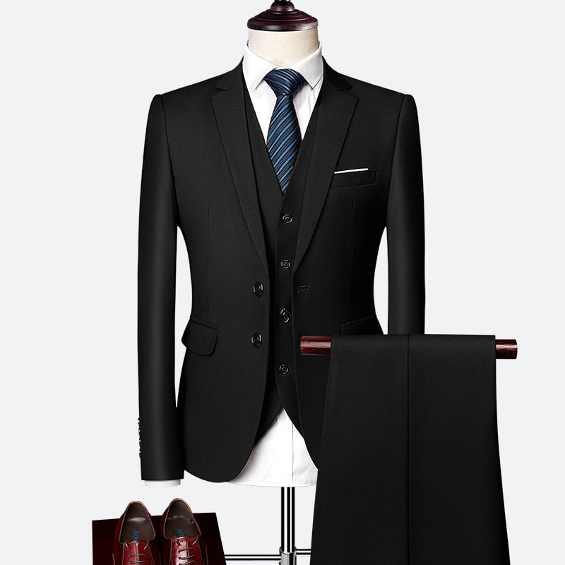Luxury 3-piece fashion Suit - Sabreeonline
