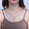 Angel Wings Cross Pendant Necklace - Sabreeonline