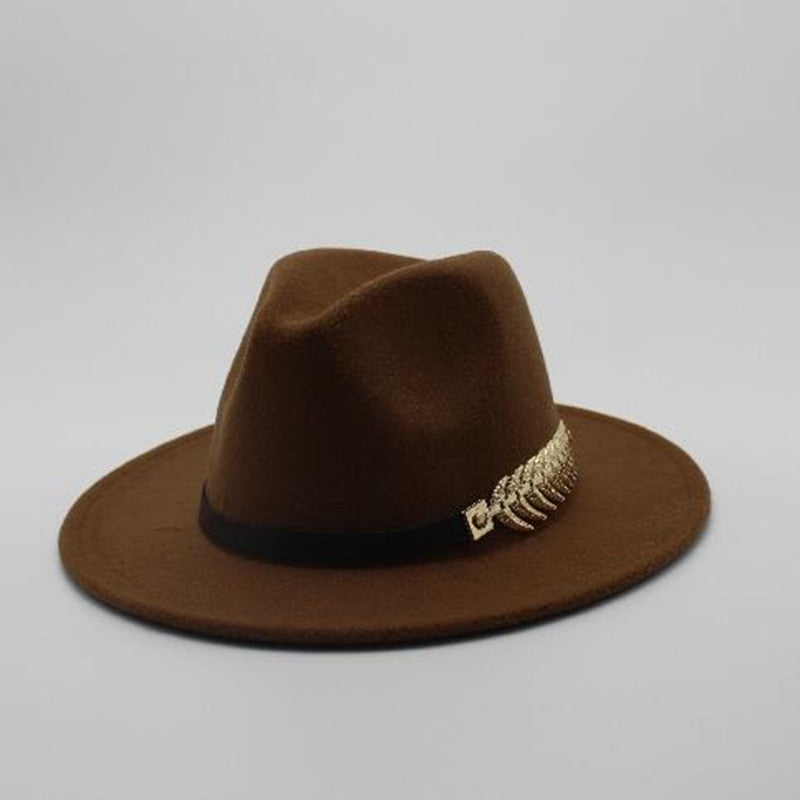 Vintage Wool Warm Jazz Hat - Sabreeonline