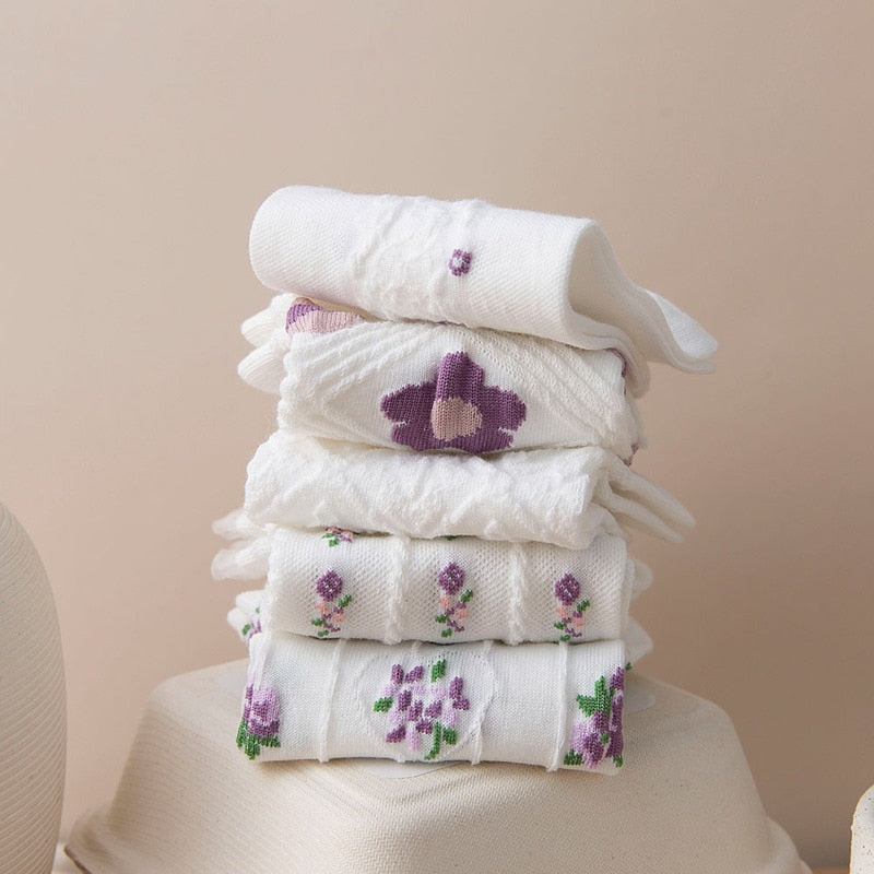 Short Cotton Socks - Sabreeonline