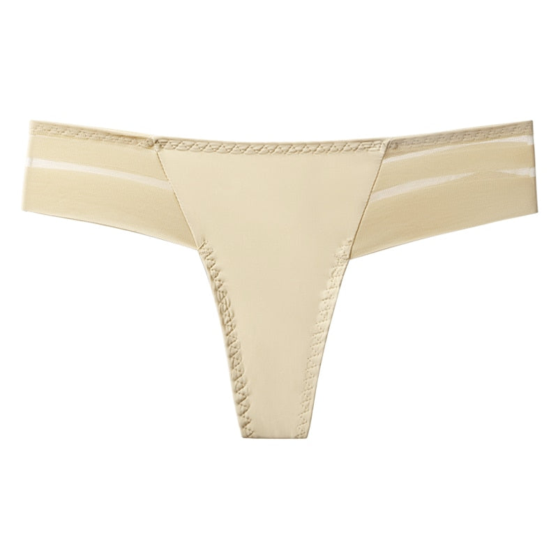 G-String Women&#39;s Panties Seamless Perspective Transparent Underwear Sexy Women Underpants Female Thong Brazilian Lingerie - Sabreeonline