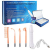 Portable Electrode High Frequency Facial Beauty Machine Electrotherapy Wand Glass Tube Face Cleansing Skin Tightening Device - Sabreeonline