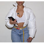 Padded Short Coat Candy Colors - Sabreeonline