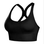 sports bras crop top fitness gym running sportswear women&#39;s Sports underwear push up brassiere plus size Yoga top bra - Sabreeonline