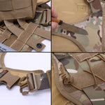 Tactical Dog Harnesses Pet Training Vest Dog Harness And Leash Set For Small Medium Big Dogs Walking Hunting Free Shipping Items - Sabreeonline