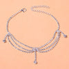 Chain Anklet Foot Bracelet Silver Beach Accessories - Sabreeonline
