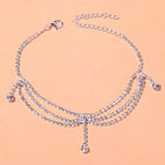 Chain Anklet Foot Bracelet Silver Beach Accessories - Sabreeonline