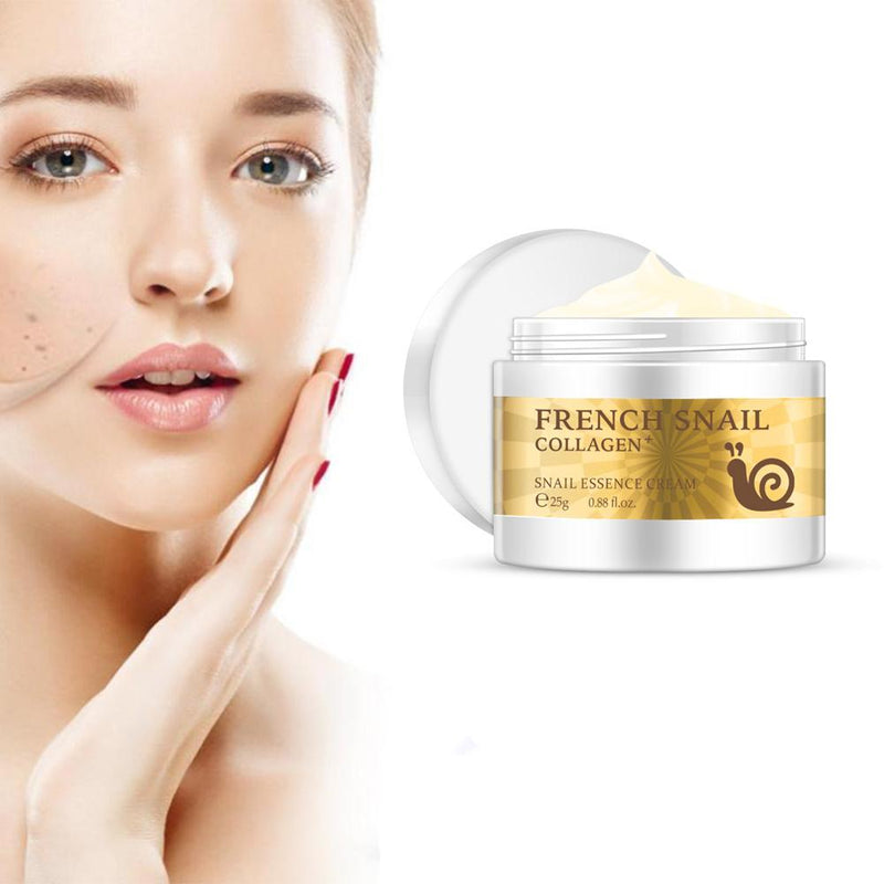 Snail Rejuvenating Face Cream Hyaluronic Acid Moisturizer Anti Aging Collagen Skin Care Health Nourishing Serum - Sabreeonline