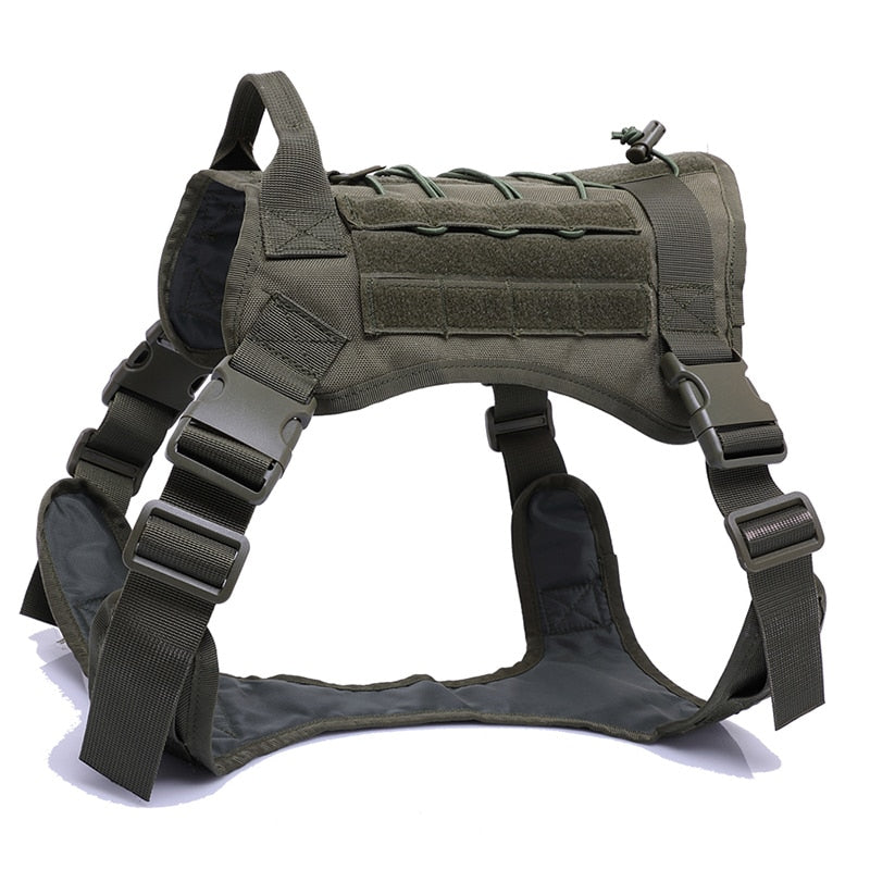 Tactical Dog Harnesses Pet Training Vest Dog Harness And Leash Set For Small Medium Big Dogs Walking Hunting Free Shipping Items - Sabreeonline