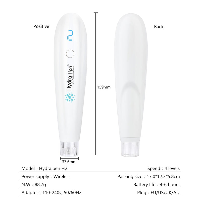Micro Needling Pen Hydra Pen Hydra Roller - Sabreeonline
