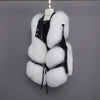 Faux Fur Vest Sleeveless Coat - Sabreeonline